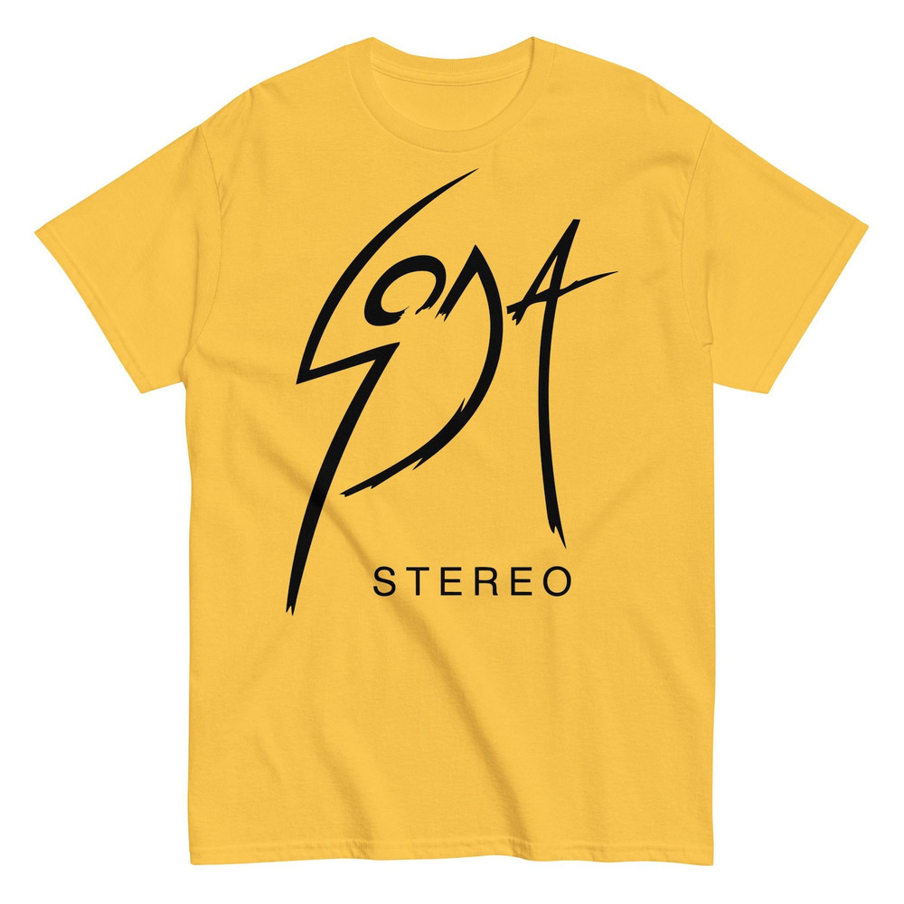 Soda Stereo Tees Yellow